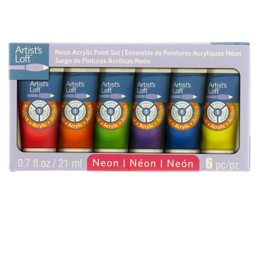 Neon Acrylic Paint Set By Artist S Loft